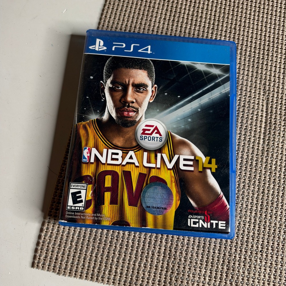 NBA Live 14 Sony PlayStation 4 PS4 Basketball Video Game EA Sports Kyrie Irving